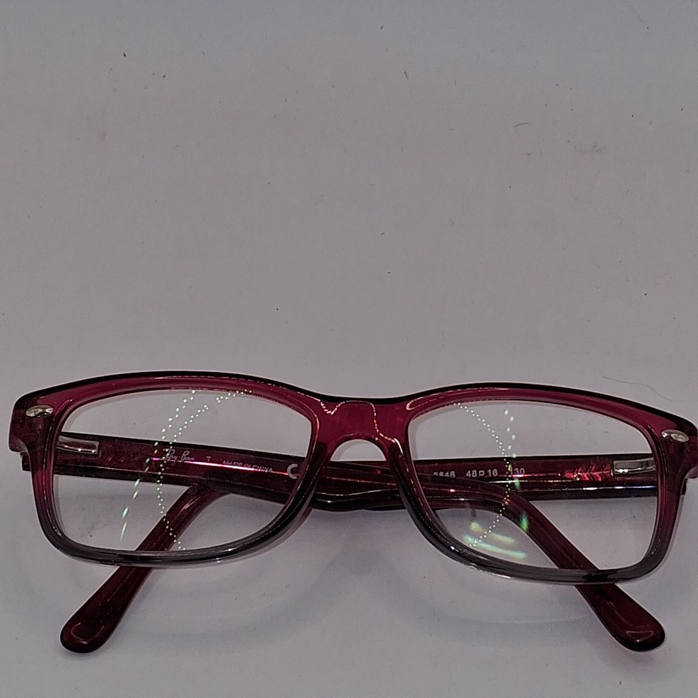 Ray-Ban RB 1531 Eyeglasses Frames Red 48-16-130 Optical Rx Glasses